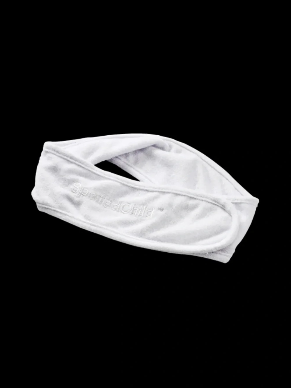 Spoiled Child Spa Headband in White - NIB